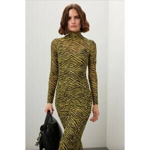 SIMONMILLER Yellow and Black Zesty Dress Sz XS